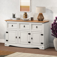 Corona Sideboard White Painted