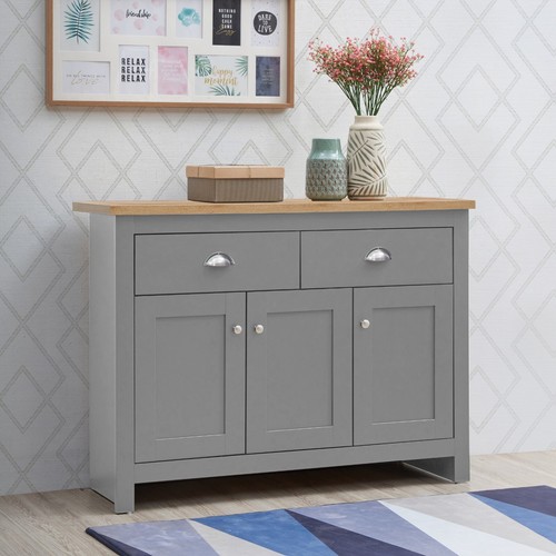 Light grey large sideboard - large,