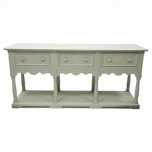Vintage painted console table - vintage,