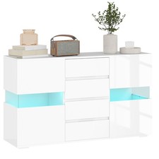 HOMCOM LED Sideboard, High