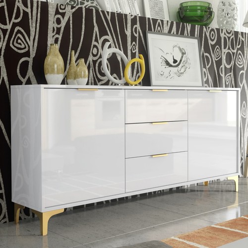 Luxury white high gloss - white,